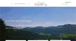 Desktop Screenshot of cafe-fernblick.de
