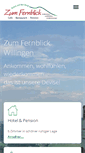 Mobile Screenshot of cafe-fernblick.de
